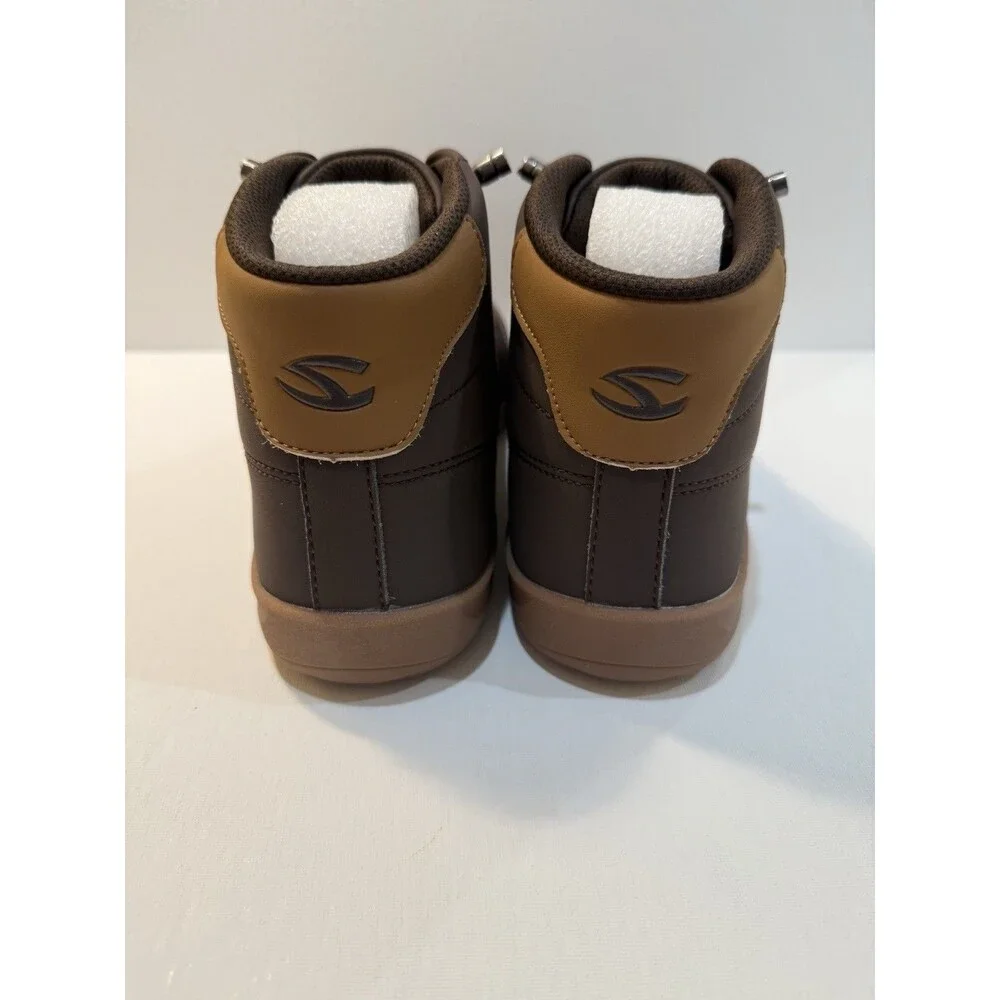 HOBIBEAR Leather Barefoot Boots Zero-Drop Minimalist Wide Width Shoes 42 Unisex